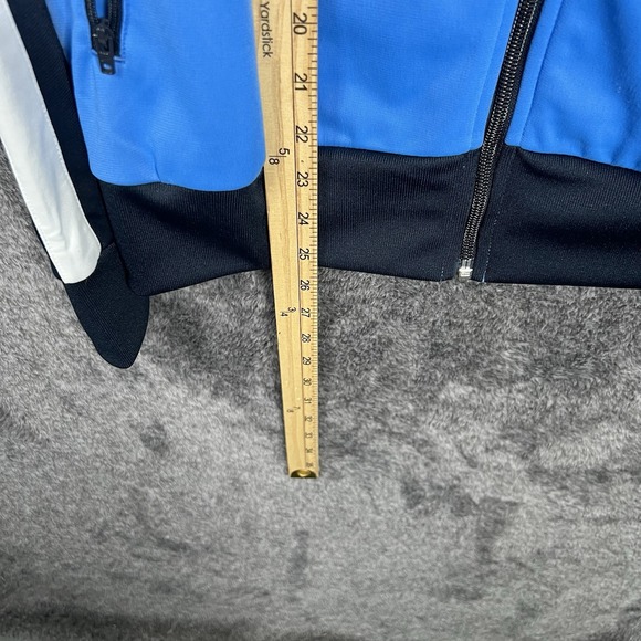 Nike Track Jacket Youth Boys Large Blue Full Zip Knit Activewear Running - Picture 5 of 9